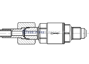 Castel adapter Flare-Ods (Solder) Mod. 9900/X65